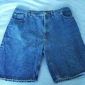 LIKE NEW Size 44 Men's Faded Glory Relaxed Fit Blue Jean Short